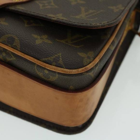LOUIS VUITTON Monogram Cartouchiere MM Shoulder Bag M51253 LV Auth 51166 - Picture 10 of 16